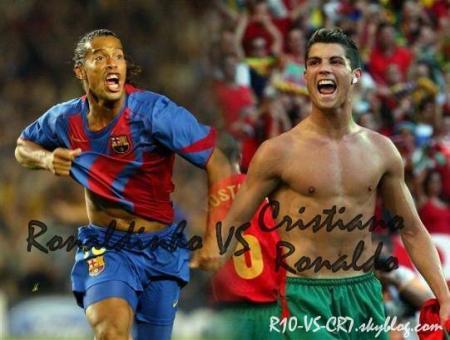 ronaldinho vs cristiano